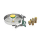 T&S Brass Wall Mount Eyewash Station with Thermostatic Mixing Valve - EW-7360B-TMV
