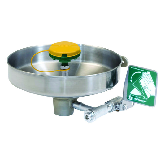 T&S Brass Wall Mount Eye/Face Wash Stainless Steel ANSI Z358.1 - EW-7360B