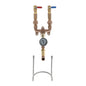 T&S Brass Washdown Station Brass 3/4" NPT w/ Ball Valves - MV-0771-12N-BVT