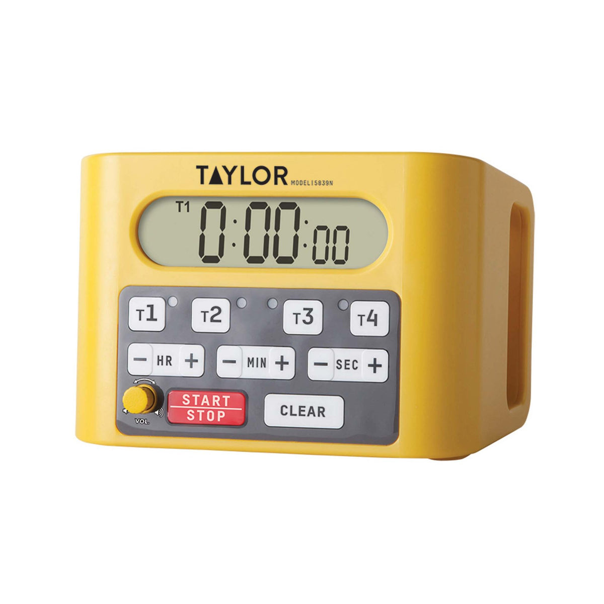 Taylor 4-Event Commercial Digital Kitchen Timer 100dB - 5839N