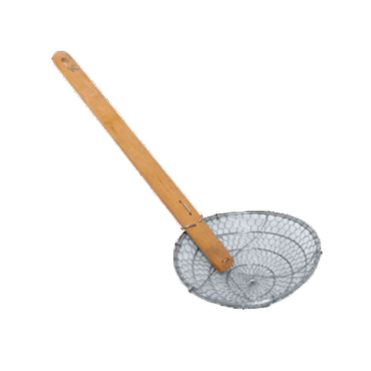 Espumador de bambú de acero inoxidable de 8" de diámetro - TGISLSKR008