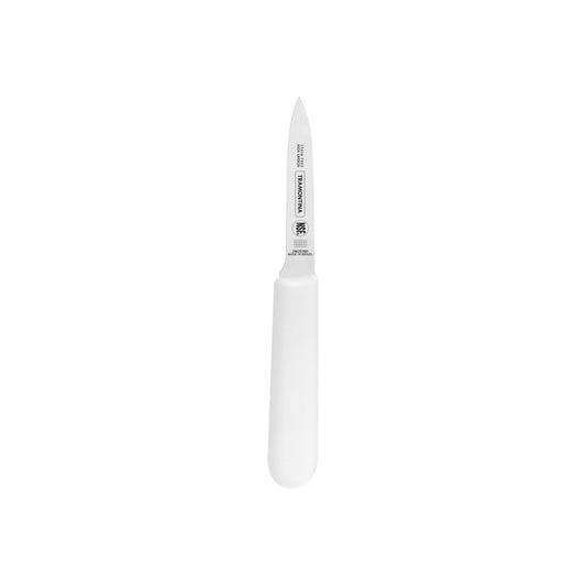 Tramontina NSF Chef's Paring Knife White Poly Handle 3-1/4" 80010-138
