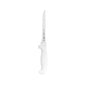 Tramontina Stiff Boning Knife NSF Polypropylene White Handle 6" Narrow 80010-140