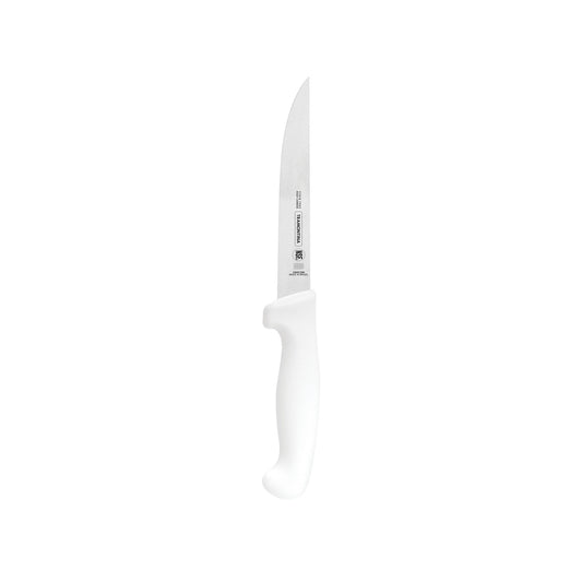 Tramontina Stiff Boning Knife Extra Wide Stainless Steel White Poly 80010-141