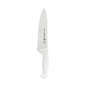 Tramontina NSF Cook's Knife Stainless Steel White Poly Handle 8" 80010-147