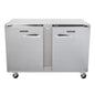 Traulsen Undercounter Refrigerator Stainless Steel NSF 2-Section 48" -  UHT48-LR