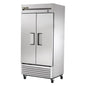 TRUE Freezer, Reach-In Solid Door 2 Section - T-35F-HC