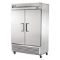Refrigerador vertical de dos secciones con puerta sólida TRUE - T-49-HC