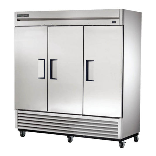 Refrigerador TRUE de 3 secciones con puerta sólida y acceso directo - T-72-HC
