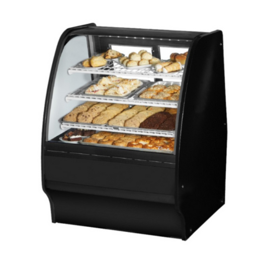 True Deli Case Non-Refrigerated 36" - TGM-DC-36-SC/SC-W-W