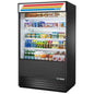 True Open Air Merchandiser Refrigerator R290 with Sign Panel - TOAM-48-HC~TSL01