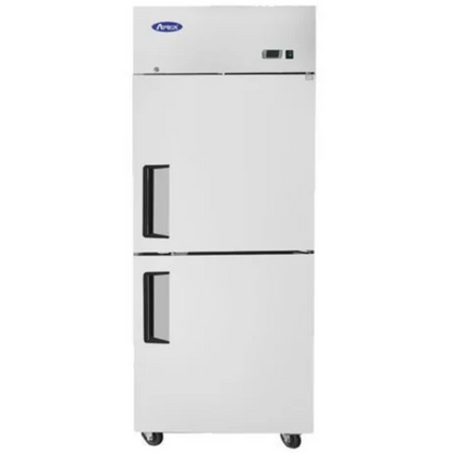 Atosa Top Mount Two (2) Divided Door Reach-in Freezer - MBF8007GR