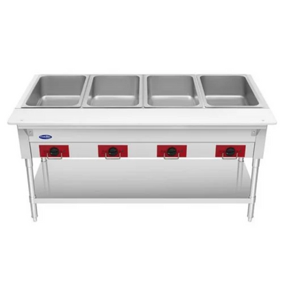 Atosa CookRite Electric Stainless Steel Steam Table 4-Wells - EHS-OW-4