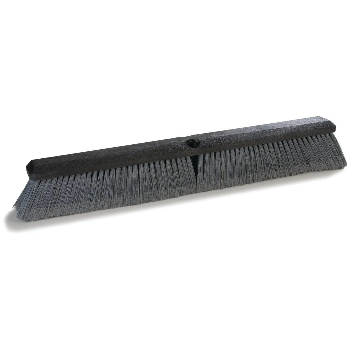 Carlisle Floor Sweep, Fine, 18" Foam Block, Gray Poly Bristles, W/O Handle - 36204818-23