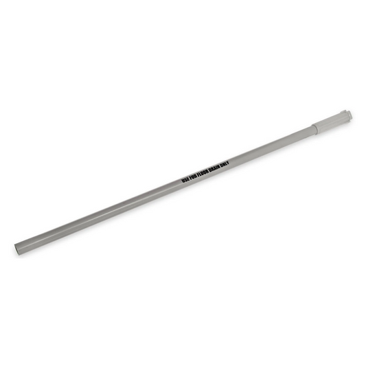 Cepillo para desagüe de piso Carlisle Flo-Pac, mango roscado de 36" x 1", bilingüe (cabezal 4014600) - 4023600