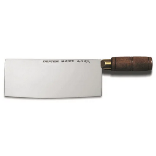 Cuchillo chino de carnicero de 7" x 2" Wlnt Hdl