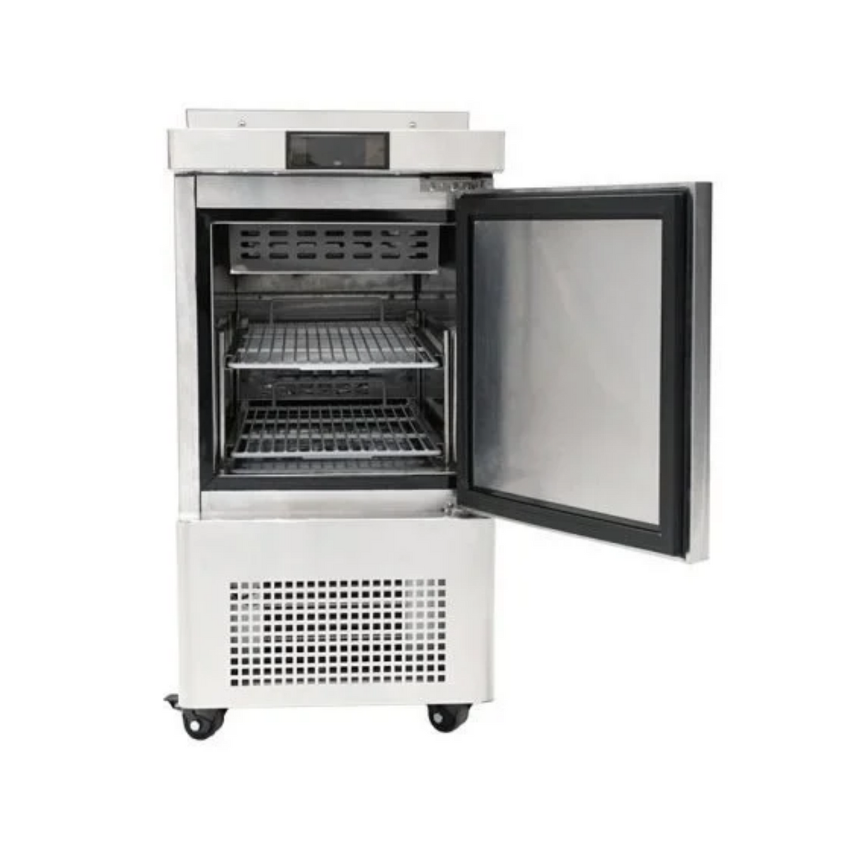 Atosa Slim Refrigerated Sandwich Prep Table Stainless Steel 17" MSF17GR-NTCV