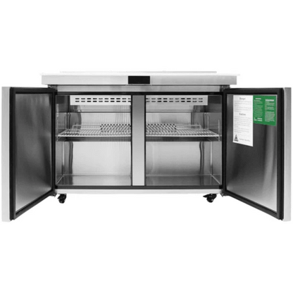 Atosa Stainless Steel Mega Top Sandwich Prep Table 48" - MSF8306GR-NTCV