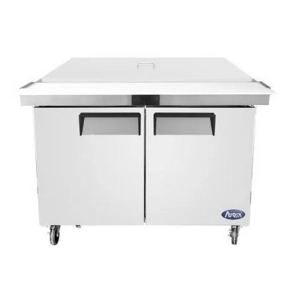 Atosa Stainless Steel Mega Top Sandwich Prep Table 48" - MSF8306GR-NTCV