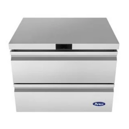 Atosa Stainless Steel 2-Drawer Undercounter Freezer 36" - AUF36D2