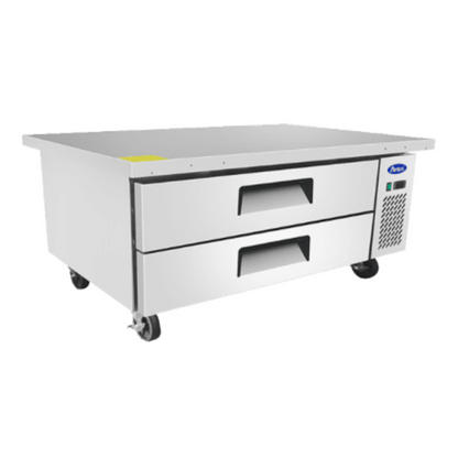 Atosa Refrigerated Chef Base Stainless Steel Extended Top 60.5" - MGF8452GR