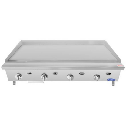 Atosa CookRite Thermostatic Gas Griddle 1" Plate 48" - 100,000 BTU ATTG-48*