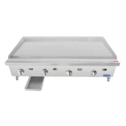 Atosa CookRite Thermostatic Gas Griddle 1" Plate 48" - 100,000 BTU ATTG-48*