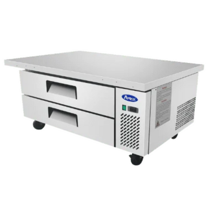 Atosa Refrigerated Chef Base Stainless Steel 2 Drawer 52" - MGF8451GR