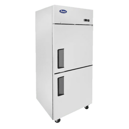 Atosa Top Mount Two (2) Divided Door Reach-in Freezer - MBF8007GR