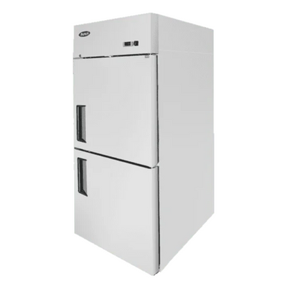 Atosa Top Mount Two (2) Divided Door Reach-in Freezer - MBF8007GR