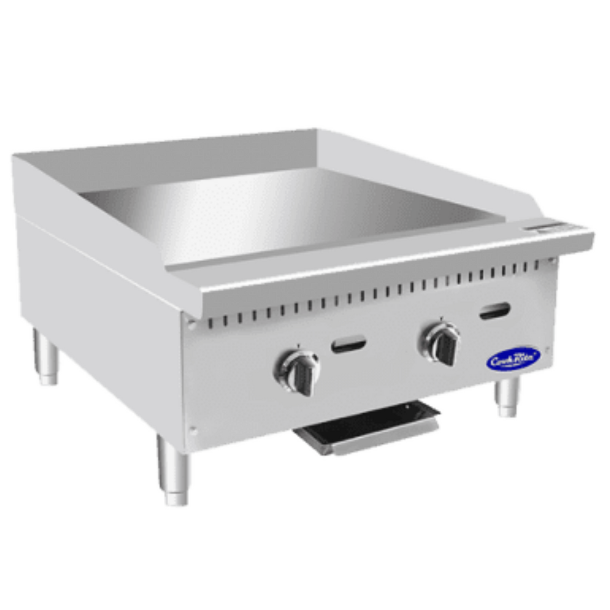 Atosa CookRite Thermostatic Gas Griddle 24" - 50,000 BTU - ATTG-24