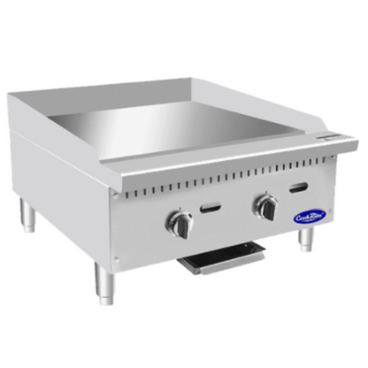 Atosa CookRite Thermostatic Gas Griddle 24" - 50,000 BTU - ATTG-24