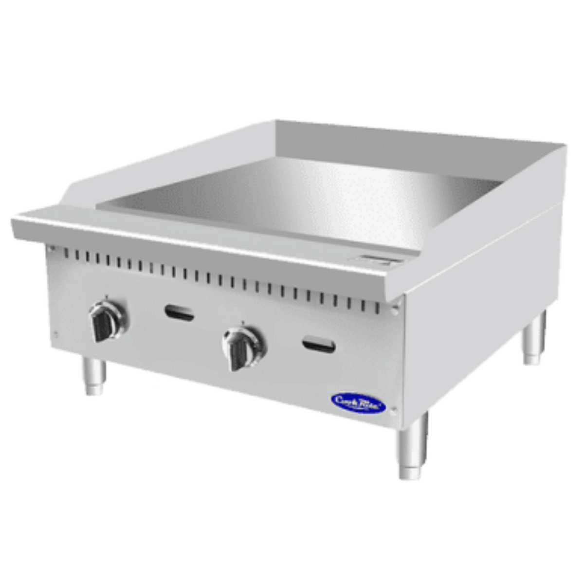 Atosa CookRite Thermostatic Gas Griddle 24" - 50,000 BTU - ATTG-24