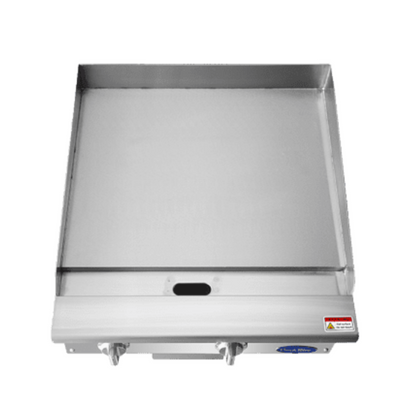 Atosa CookRite Thermostatic Gas Griddle 24" - 50,000 BTU - ATTG-24