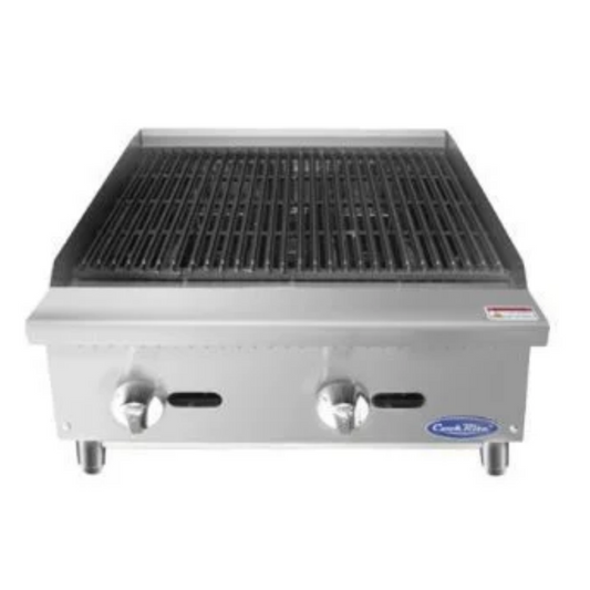 Atosa CookRite Stainless Steel Radiant Charbroiler 24" - 70,000 BTU ATRC-24*