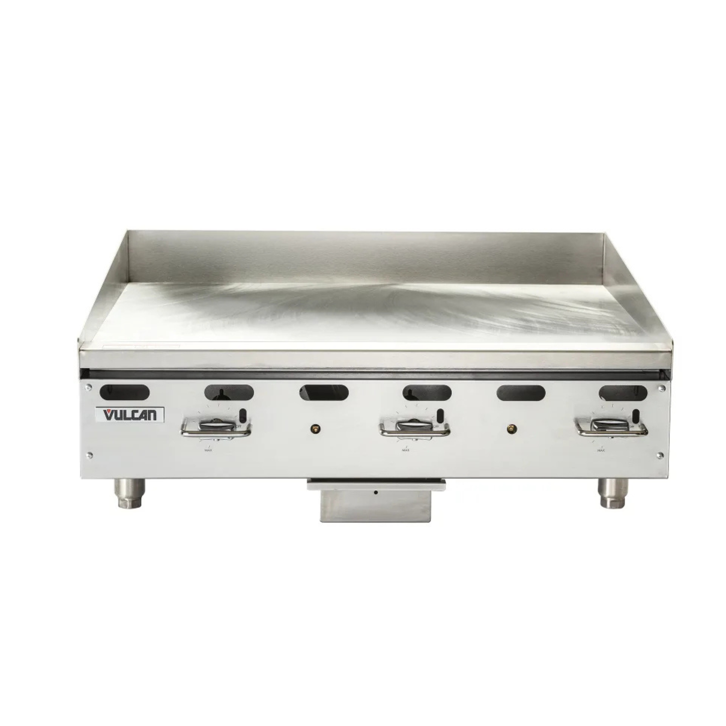 Vulcan Heavy-Duty Manual Gas Griddle NSF Polished Steel 36" - VMG36-101