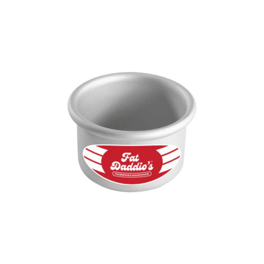 Fat Daddios - Cake Pan, Round 3" x 2" - Anodized Aluminum - PRD-32