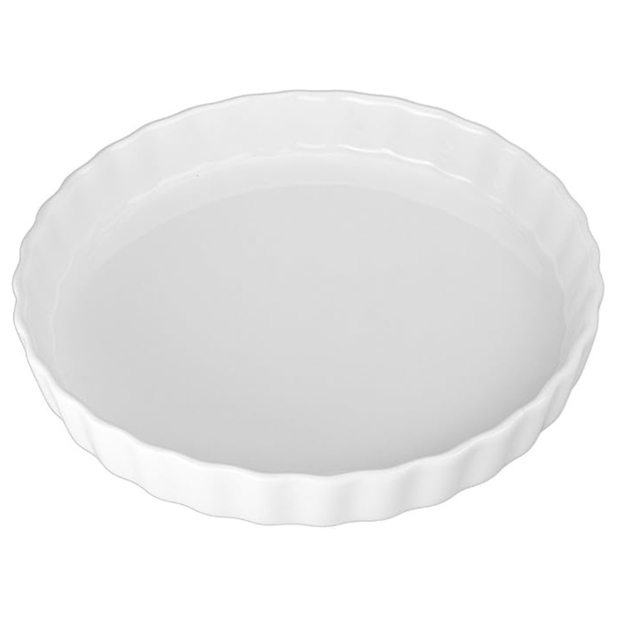 Quiche BIA Cordon Bleu, individual, 5" acanalada - Blanca - CS1D