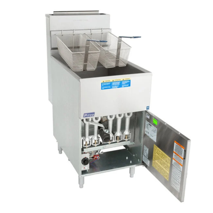 Pitco Gas Floor Fryer 65 lb Capacity - 65C+S