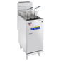 Pitco Gas Floor Fryer 50 lb Capacity - 45C+S