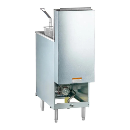 Pitco Gas Floor Fryer 40-45 lb Capacity - 40D