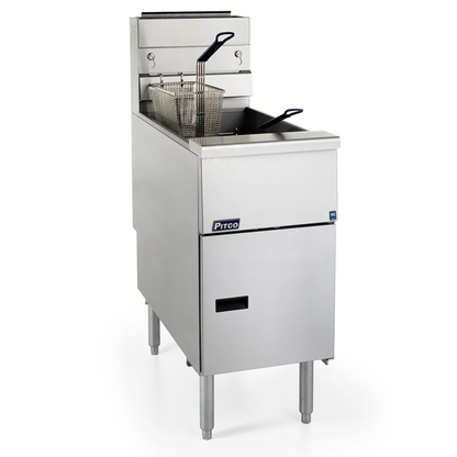 Pitco 高效 35LB 天然气炸锅 - VF-35S