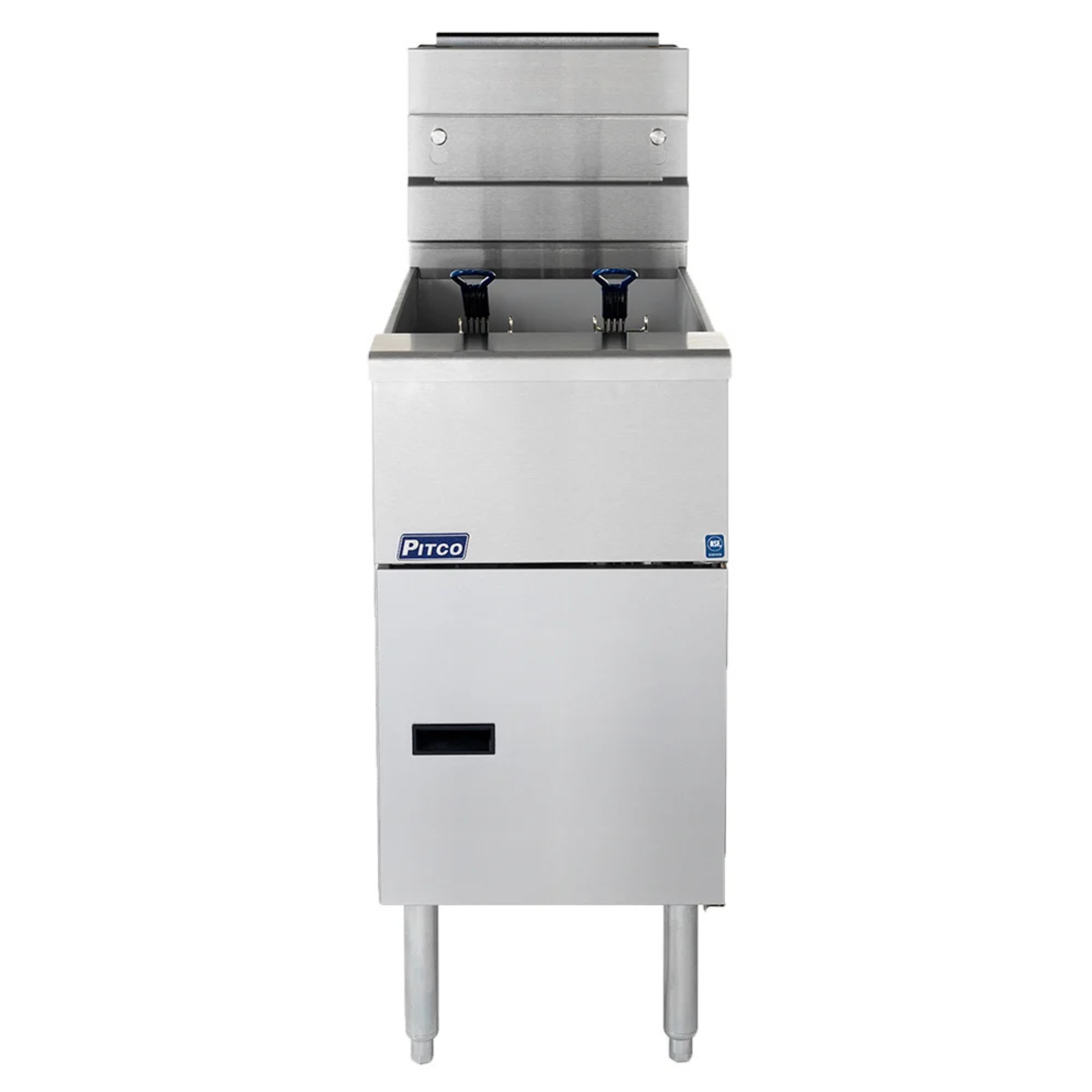 Freidora de gas natural Pitco de 22,7 kg - SG14RS