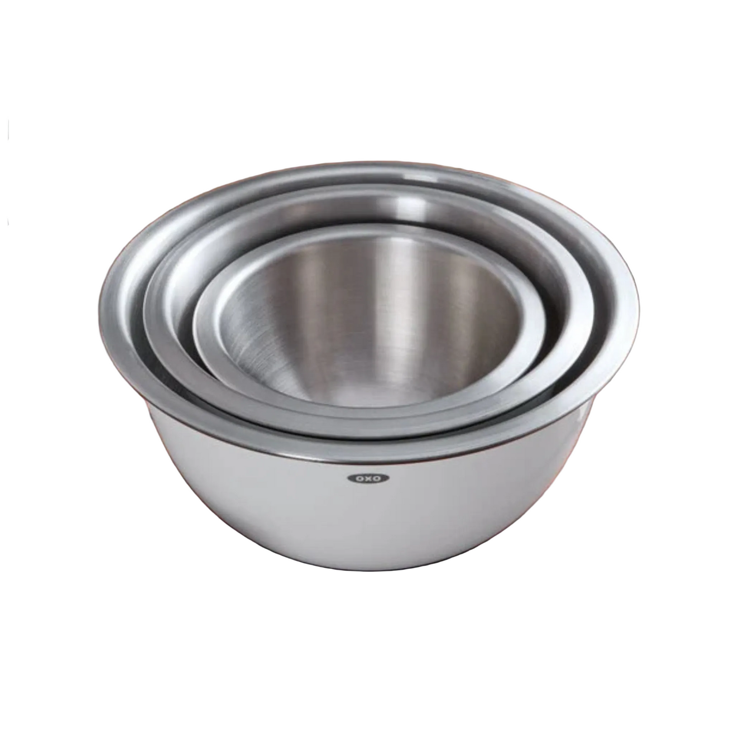 OXO Good Grips 3-Piece Stainless Steel Insulated Mixing Bowl Set White - 1107600