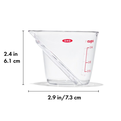 OXO Good Grips Angled Measuring Cup 1/4 Cup - 1109880