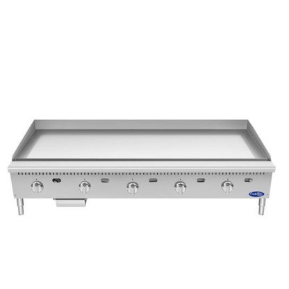 Atosa CookRite Gas Countertop Griddle Chrome Top 60" - 150,000 BTU - ATG-6024-C