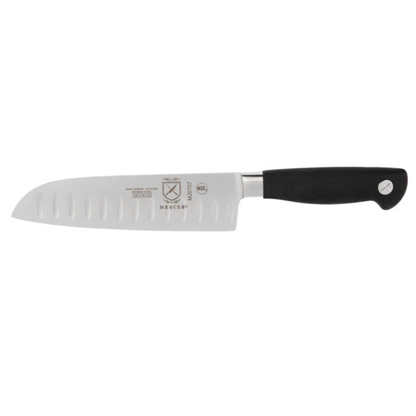 Mercer Culinary M20707 Genesis 7-Inch Santoku Knife, Black - M20707
