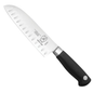 Mercer Culinary M20707 Genesis 7-Inch Santoku Knife, Black - M20707