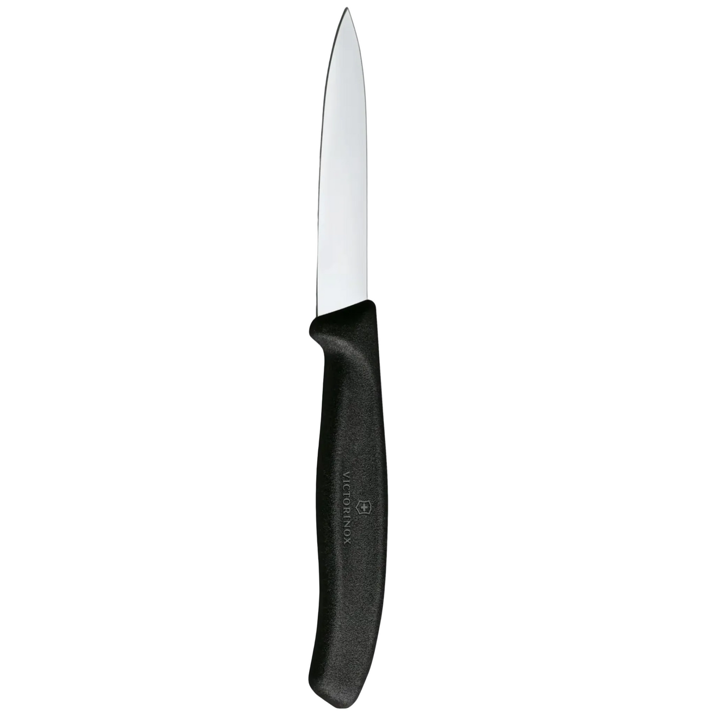 Victorinox 瑞士军刀削皮刀 4 英寸黑色手柄 - 5.0703.S-X1