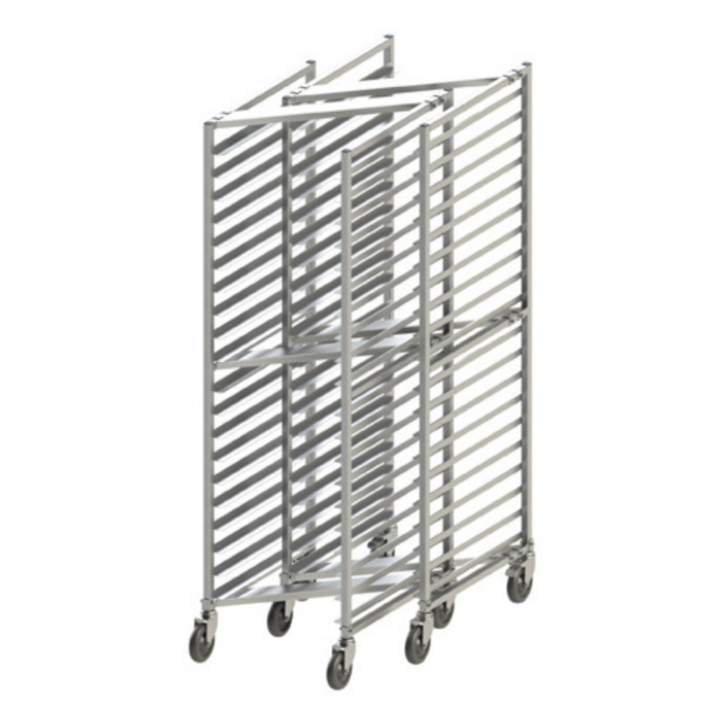Winco Sheet Pan Rack Nesting 20-Tier Aluminum - AWZK-20